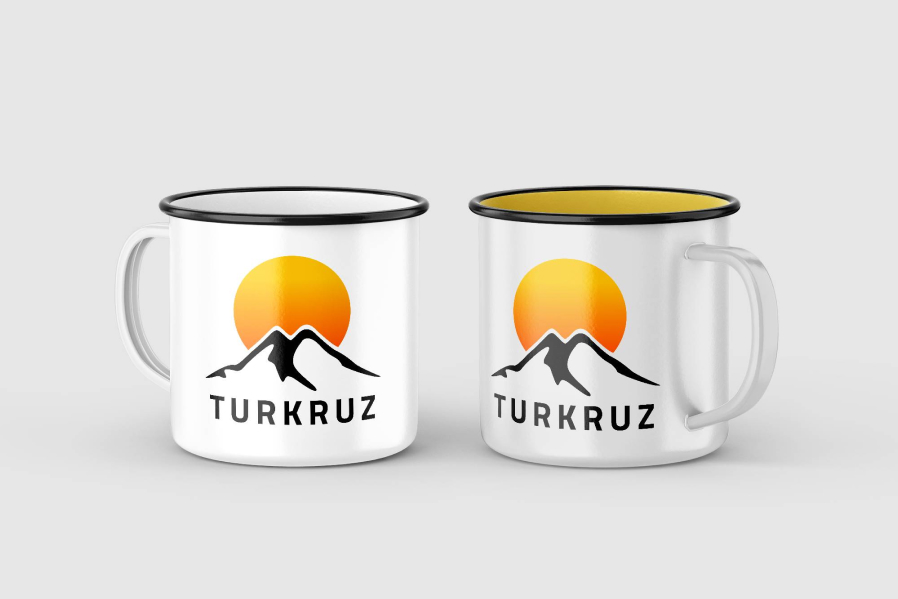 Брендированная кружка с логотипом компании turkruz