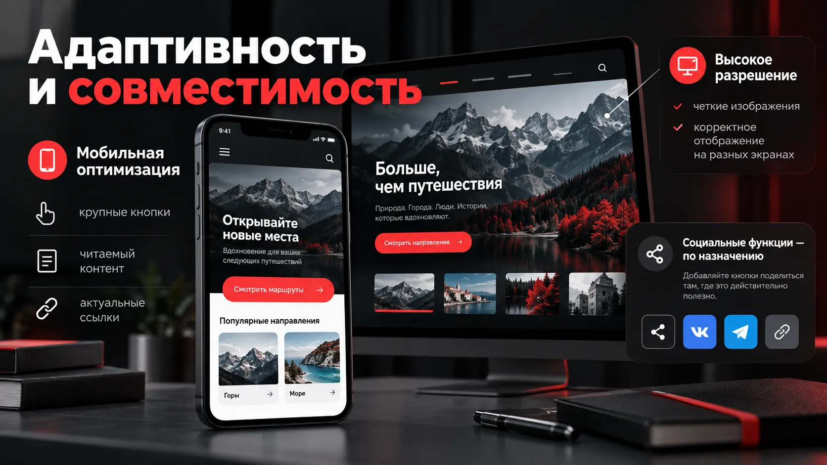 35 ошибок в дизайне сайта — проблемы адаптивности, мобильной оптимизации, качества изображений и лишних социальных функций

