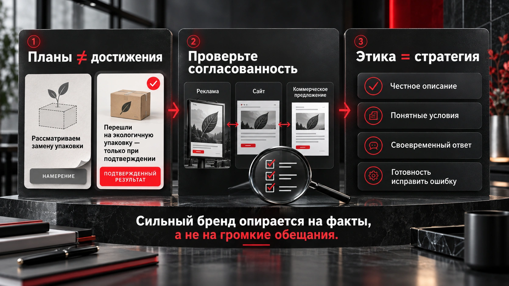 Этический маркетинг как стратегия бренда: как избежать гринвошинга и не потерять доверие клиентов Этический маркетинг и гринвошинг: как бренду выстраивать доверие клиентов через факты, а не громкие обещания
