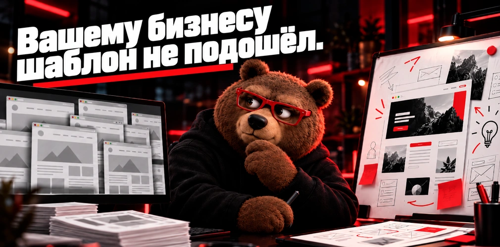 Шаблонный сайт или индивидуальный дизайн - сравнение типового решения и уникальной разработки для бизнеса