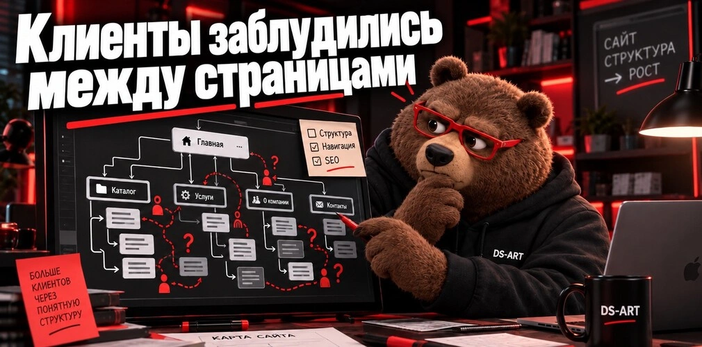 Структура сайта с нуля: SEO-дружественная схема иерархии разделов и страниц