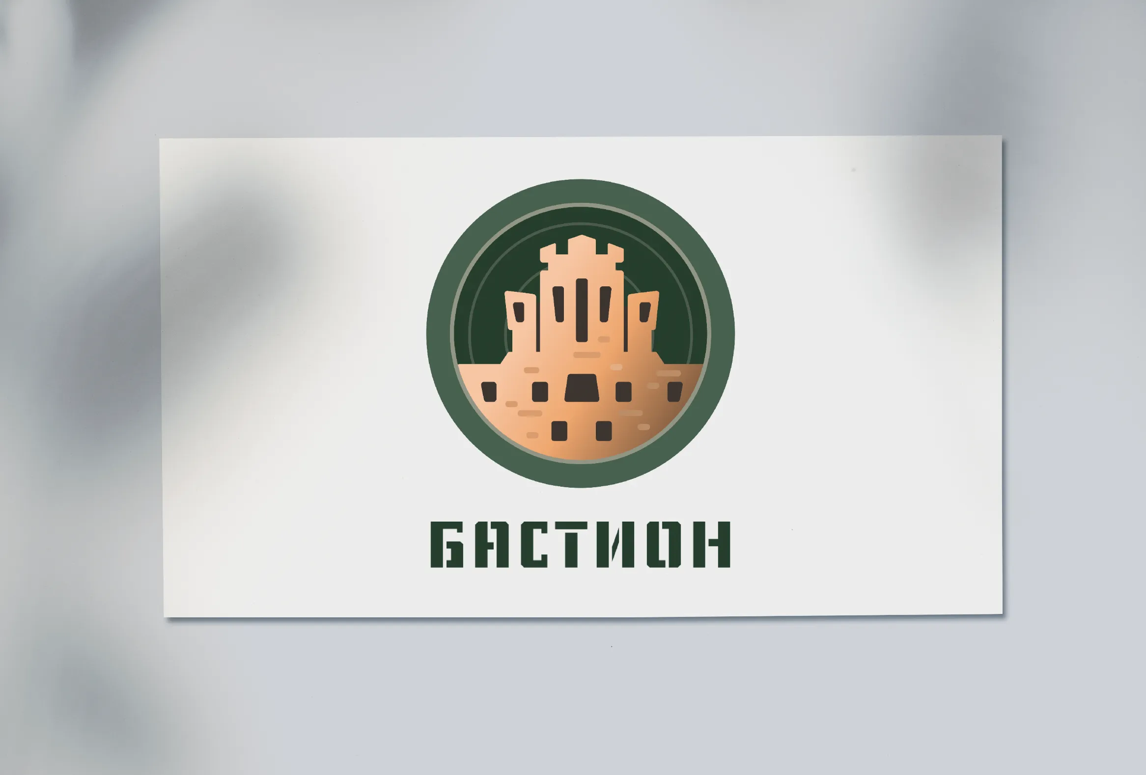 Нанесение логотипа Бастион
