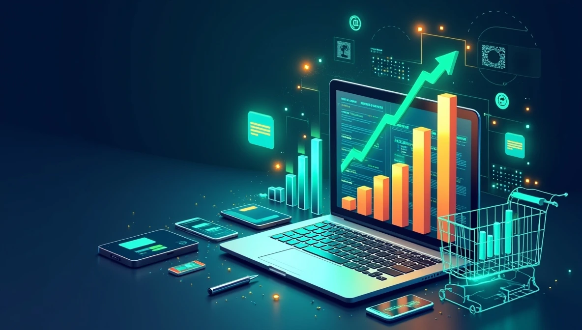 Как графики и диаграммы показывают успех SEO-продвижения на маркетплейсах и рост продаж Рост эффективности SEO на маркетплейсах с помощью графиков