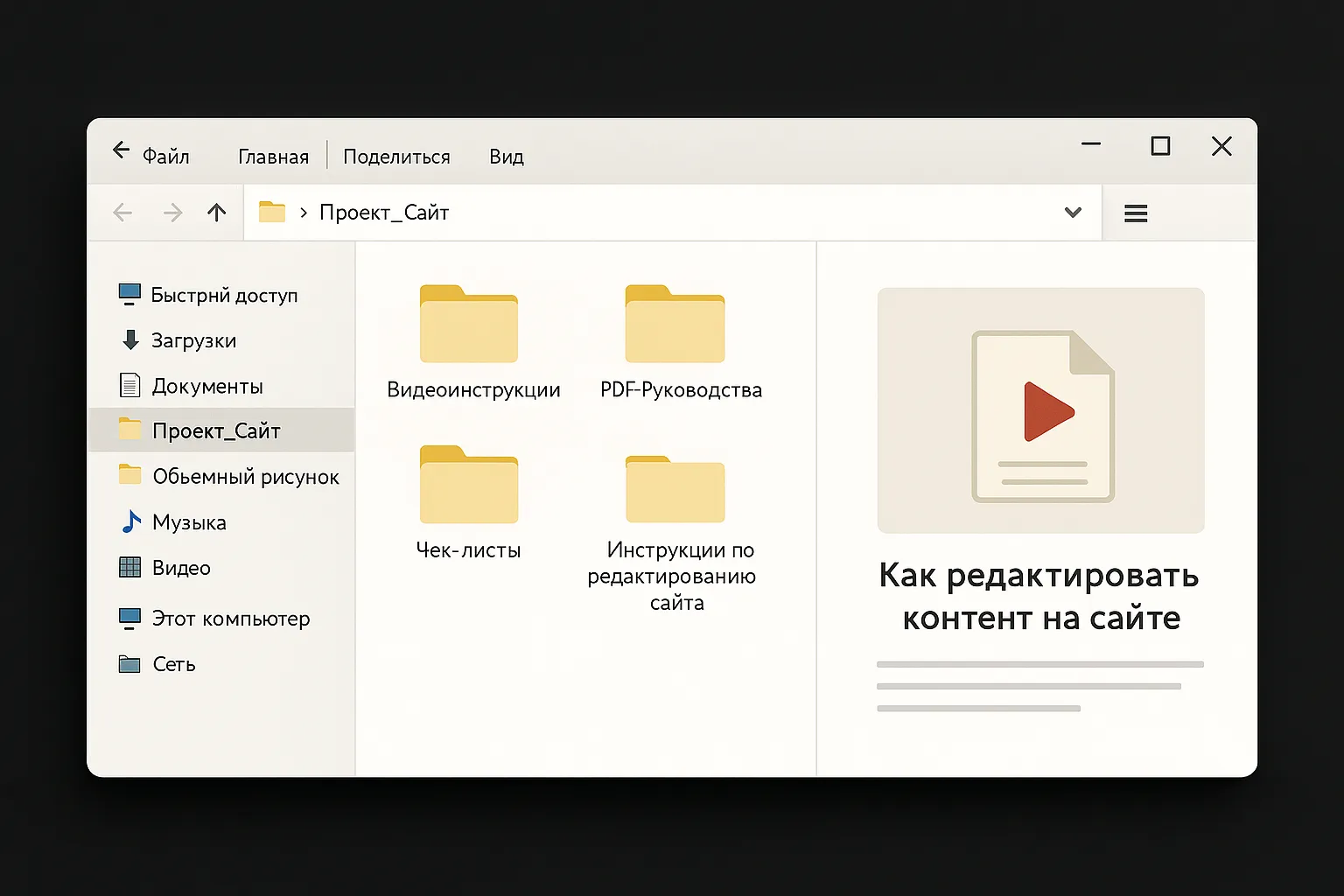 Обучение клиента и сдача лендинга