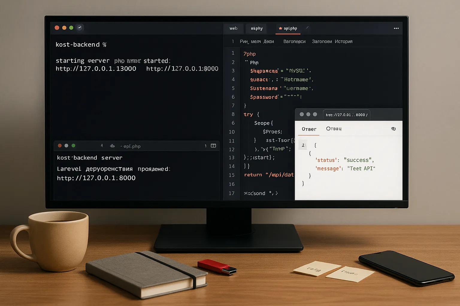 Backend-интеграции и настройки лендинга