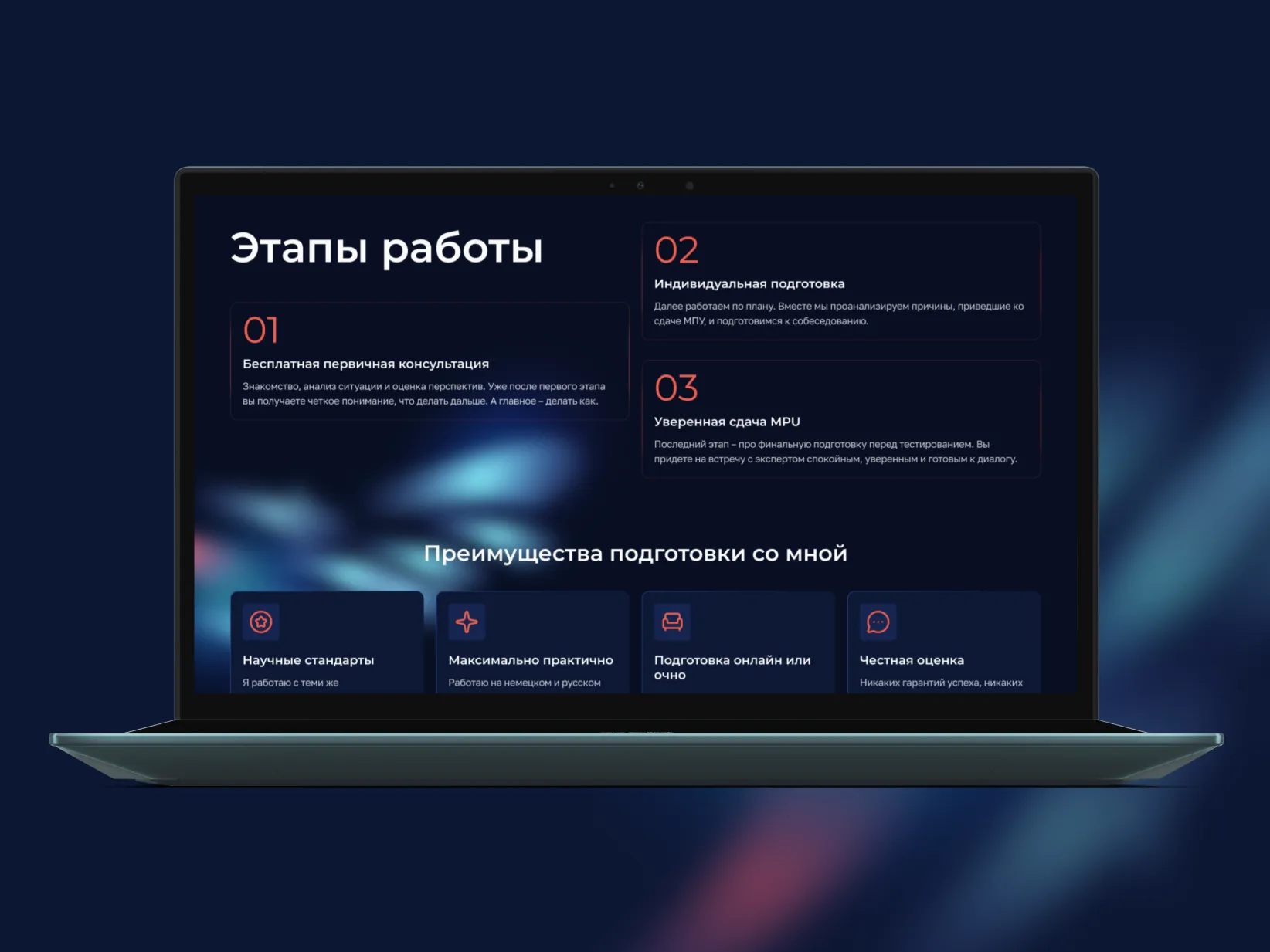 Реализовали удобный интерфейс для разных устройств Продумали удобный UX/UI для разных устройств и ца