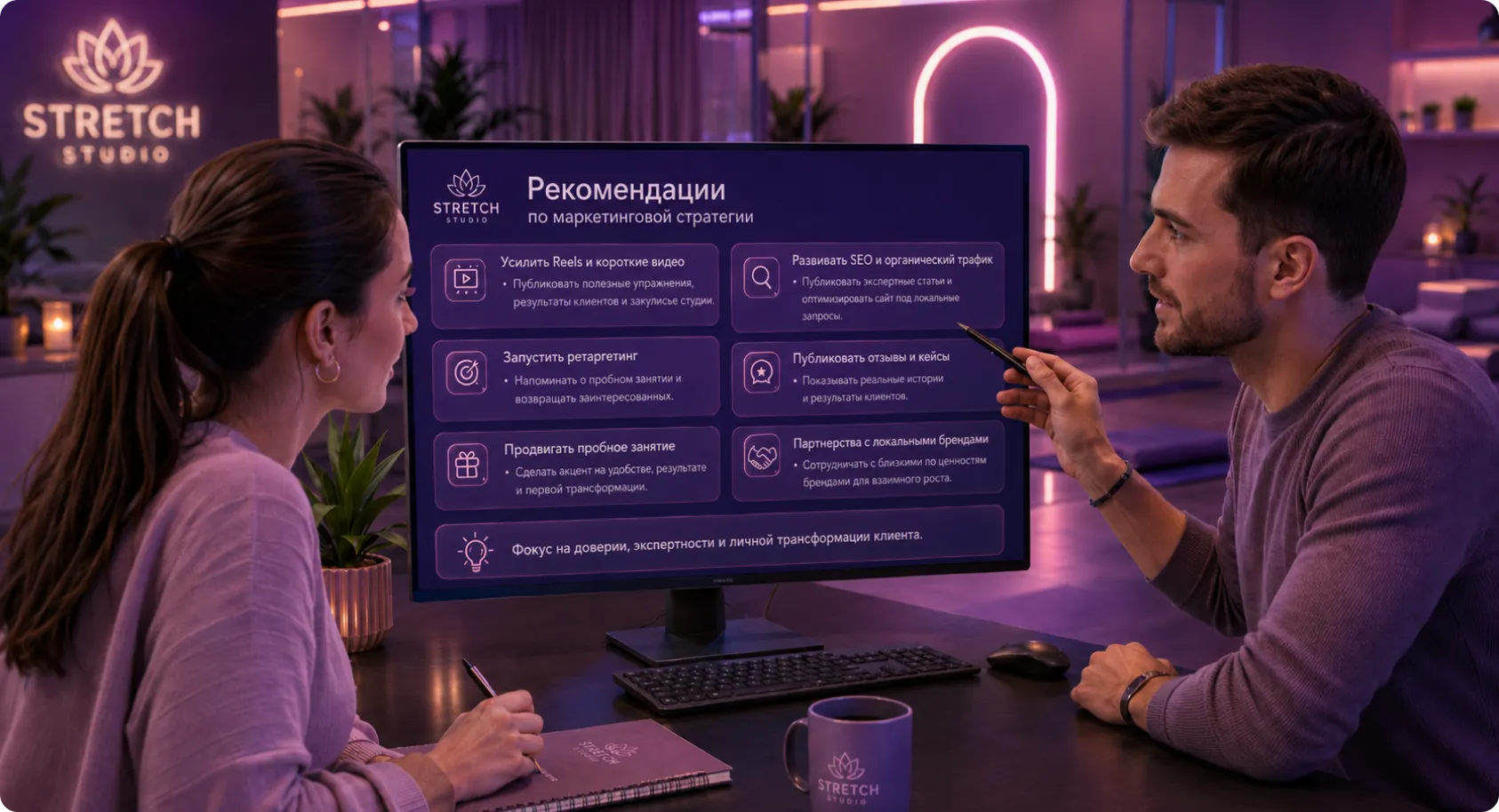 Пошаговые рекомендации готовим для клиентов Пошаговые рекомендации прописываем в презентации