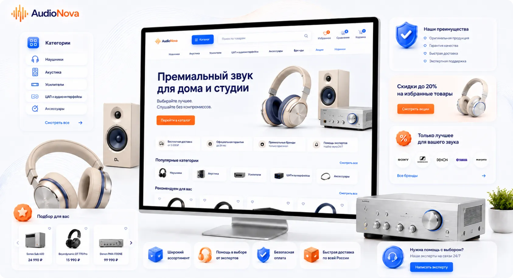 Полностью создаем дизайн любого сайта Создадим дизайн любого сайта под ключ