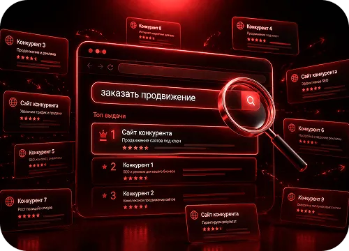 Помогаем в ИИ-выдаче при высокой конкуренции на запросы