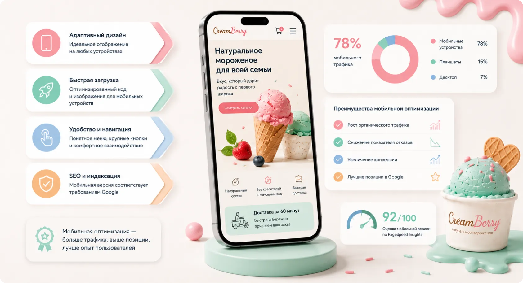 Оптимизация скорости загрузки на телефонах Оптимизация скорости загрузки и юзабилити на телефонах