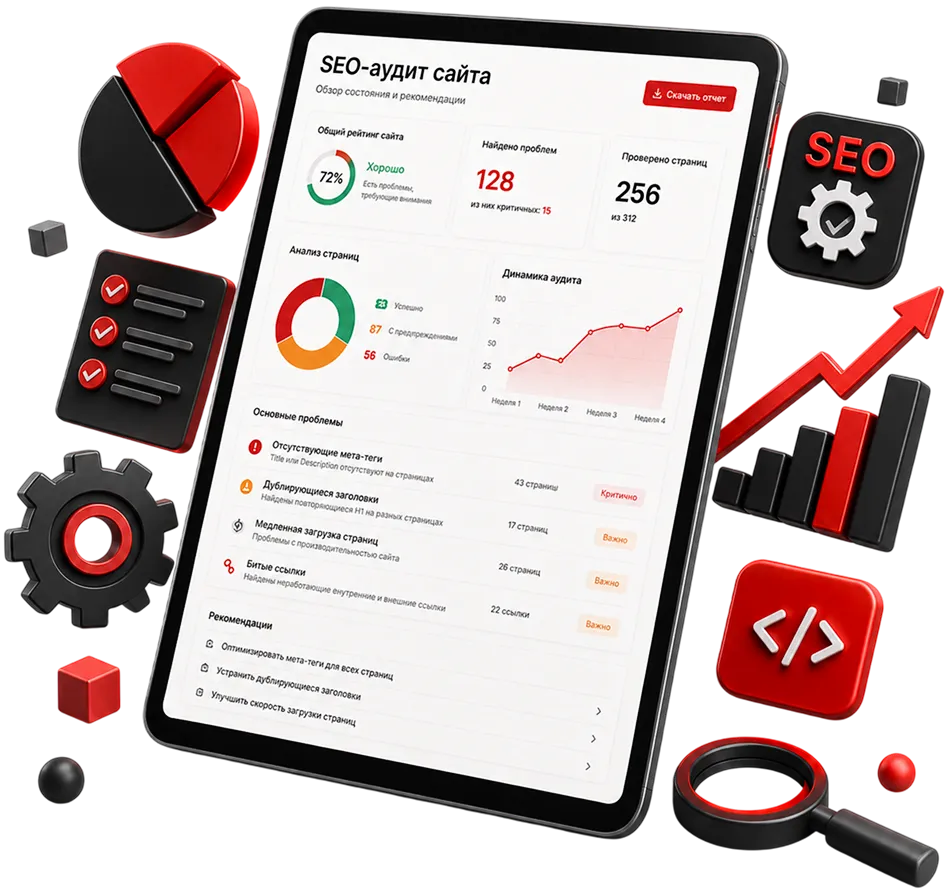 Проводим SEO-аудит сайтов