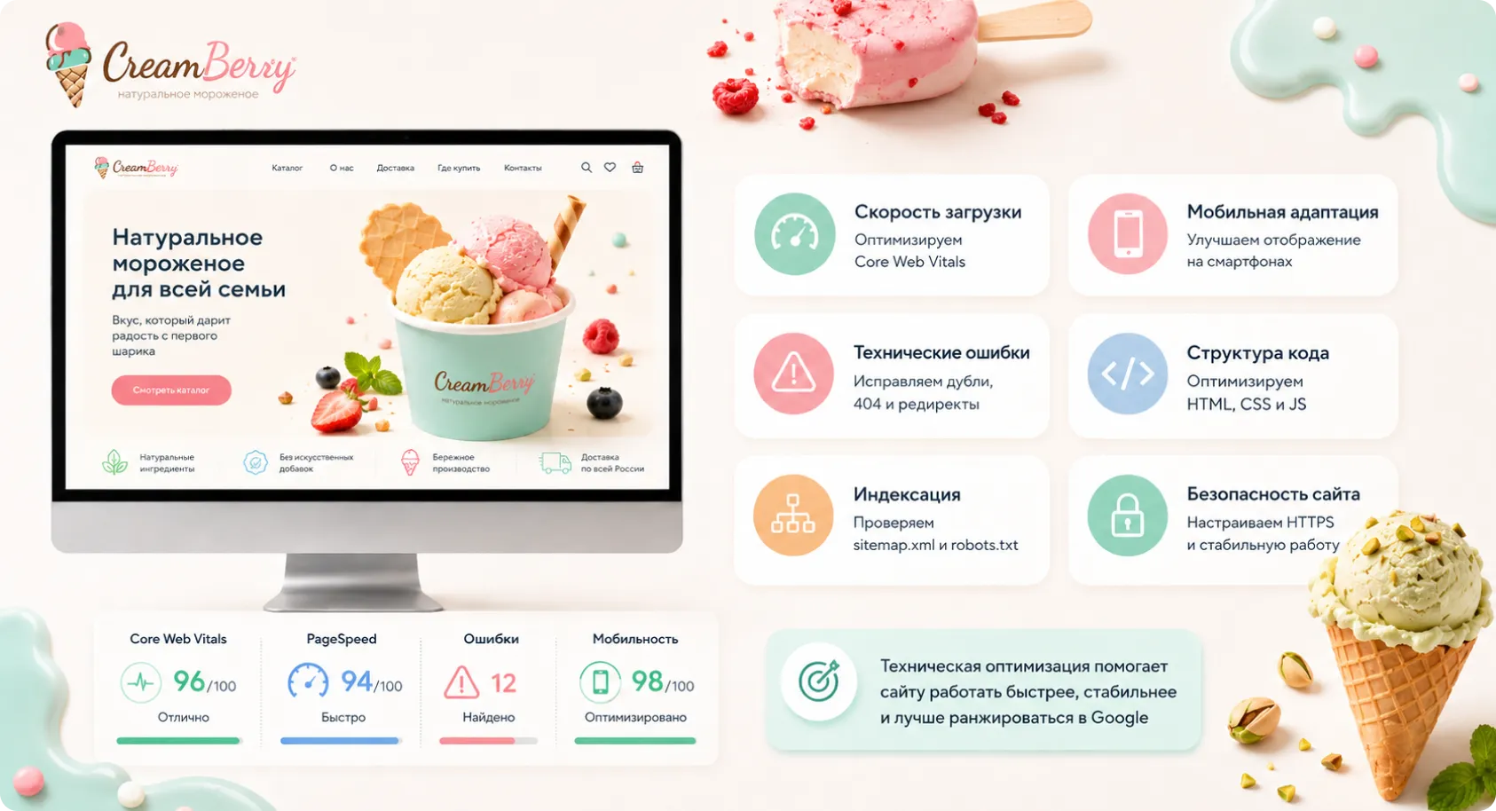 Техаудит и техническая оптимизация сайта Сделаем техническую оптимизацию сайта после техаудита