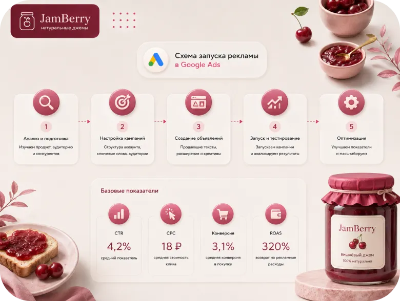 Стоимость запуска Google Ads