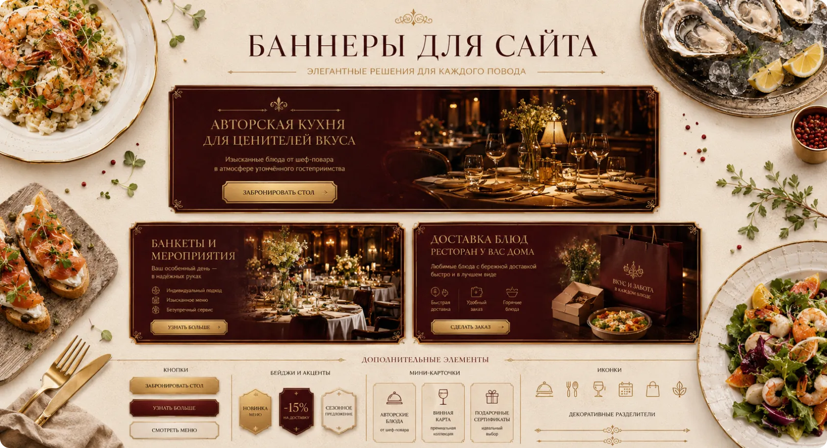 Размещаем баннеры для привлечения внимания Размещаем дополнительные блоки для удержания внимания