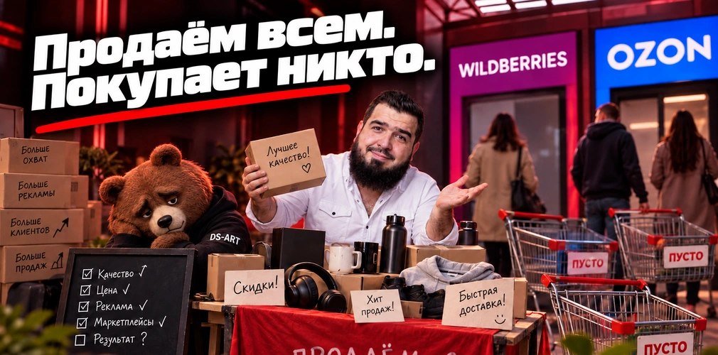 Карточка товара для Wildberries и Ozon с оптимизацией под ТОП выдачи маркетплейсов в 2026 году