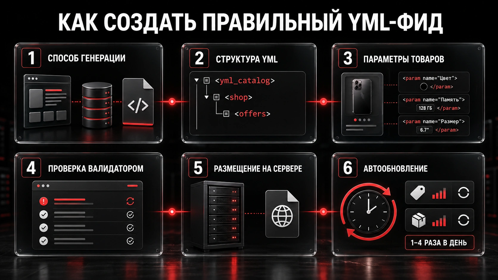 Как подготовить и автоматически обновлять YML-фид без ошибок Этапы создания YML-фида для товарной галереи Яндекса
