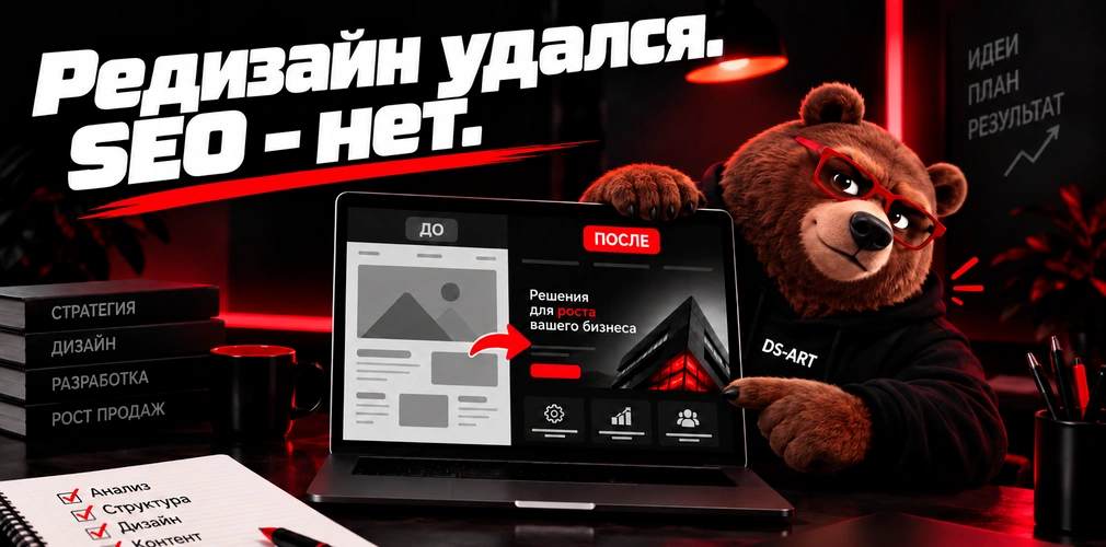 Редизайн сайта для бизнеса - когда нужен, этапы обновления и влияние на SEO