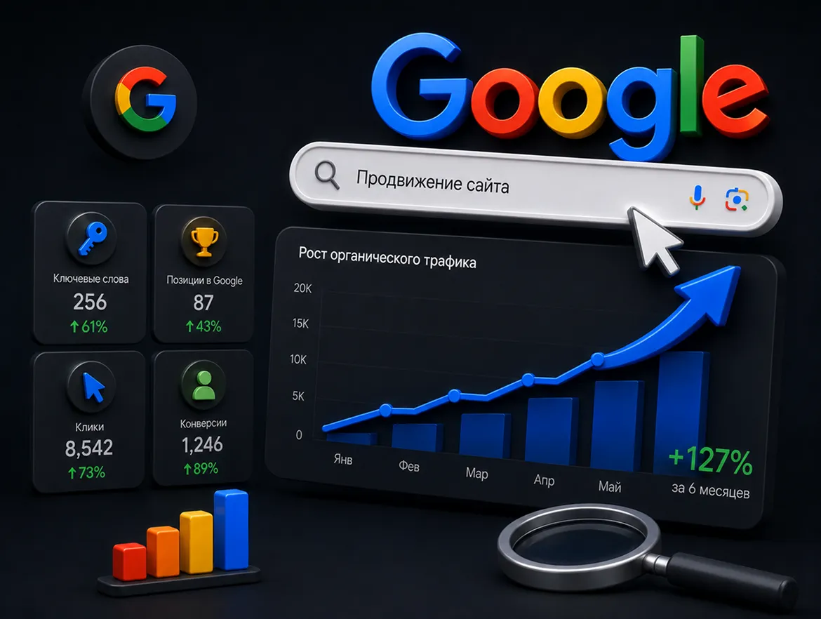 Базовая стоимость SEO в Google