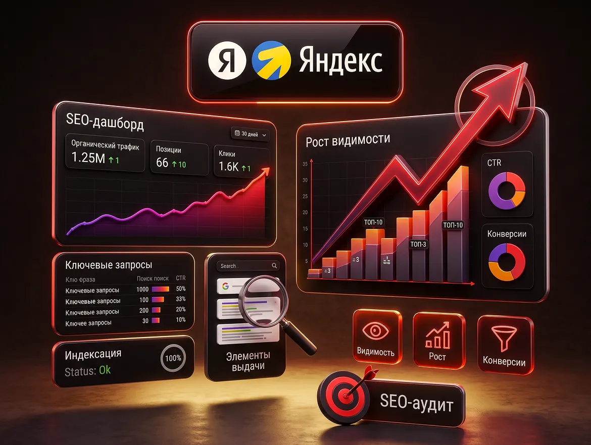 Стоимость комплексного SEO-продвижения Яндекс в Москве