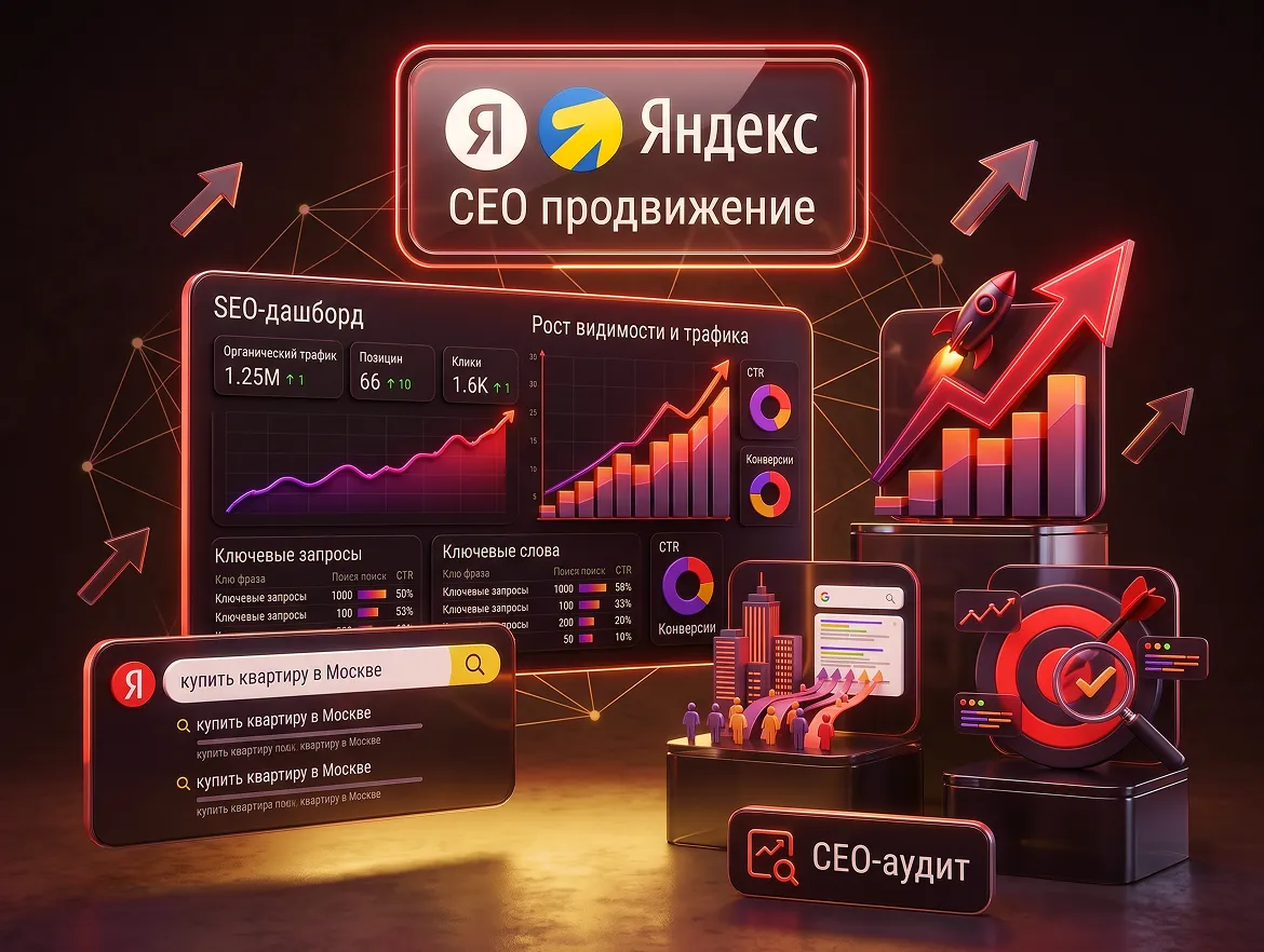 Стоимость СЕО-продвижения в Яндекс с оптимизацией сайта