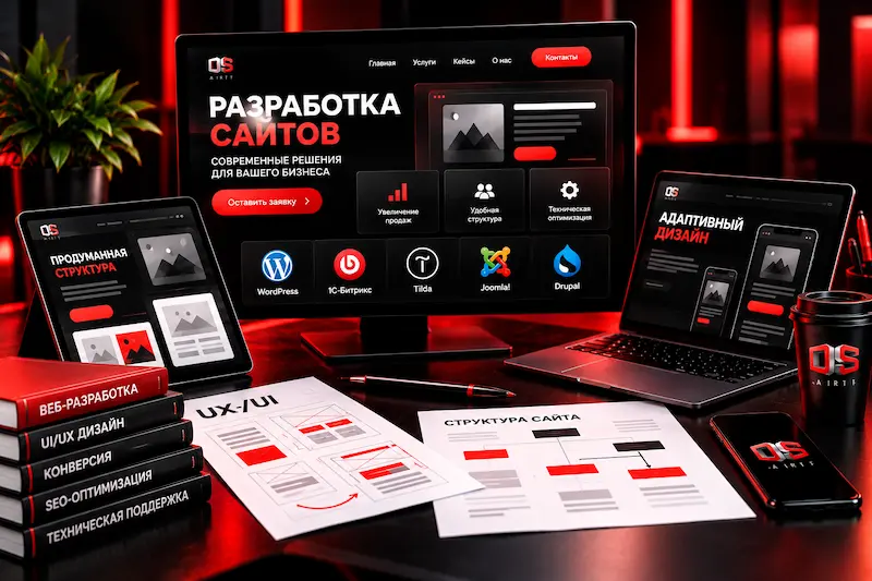 Услуги по разработке сайта для привлечения новых клиентов и продаж