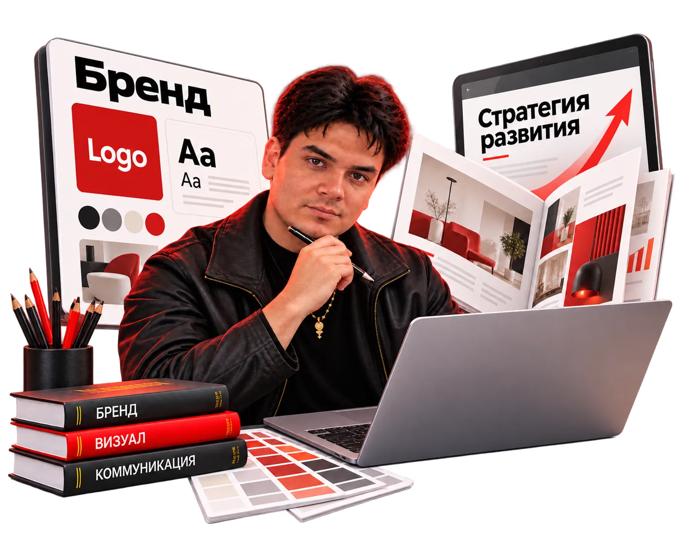 Создание визуальной айдентики и позиционирования бренда в интернете